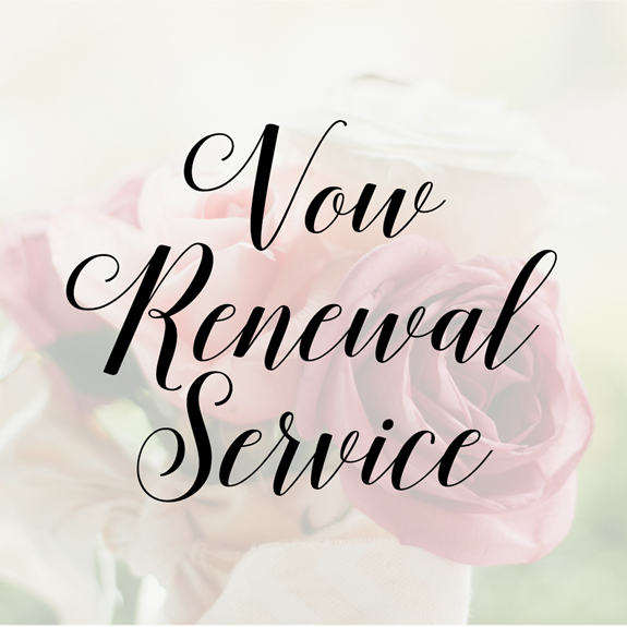 Vow Renewal Service